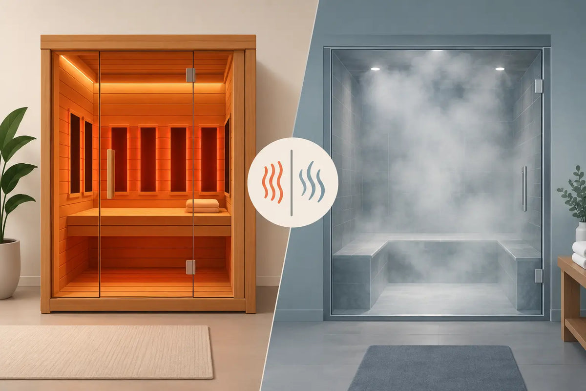Infrared Sauna Versus Steam Room for Your Home