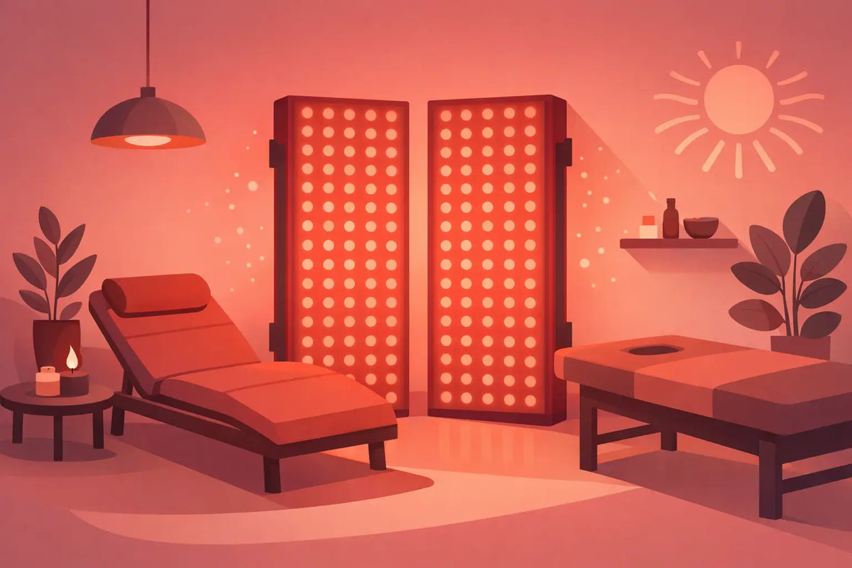 Red Light Therapy Room Setup That Feels Intentional