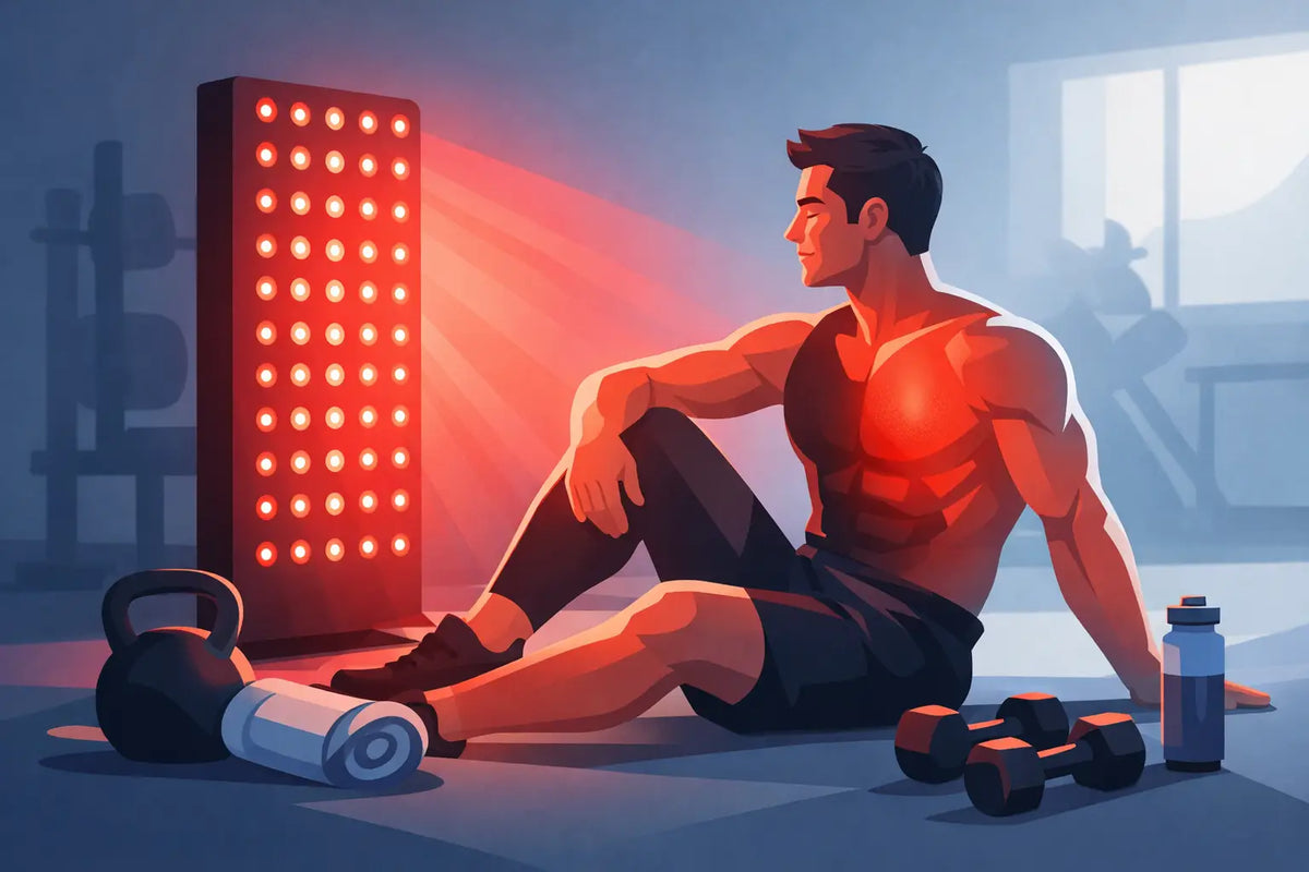 Red Light Panel Muscle Recovery That Fits Training
