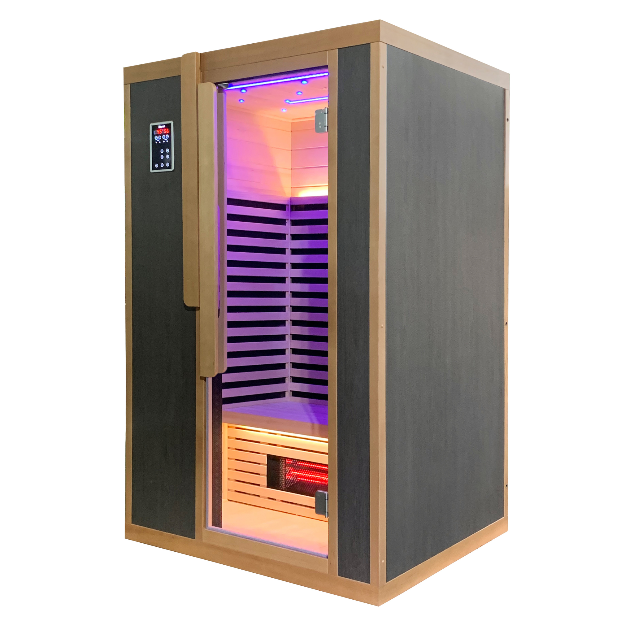Blisspod | Bergen | Full Spectrum Ultimate Indoor Sauna | Red Light Therapy | 2 Person