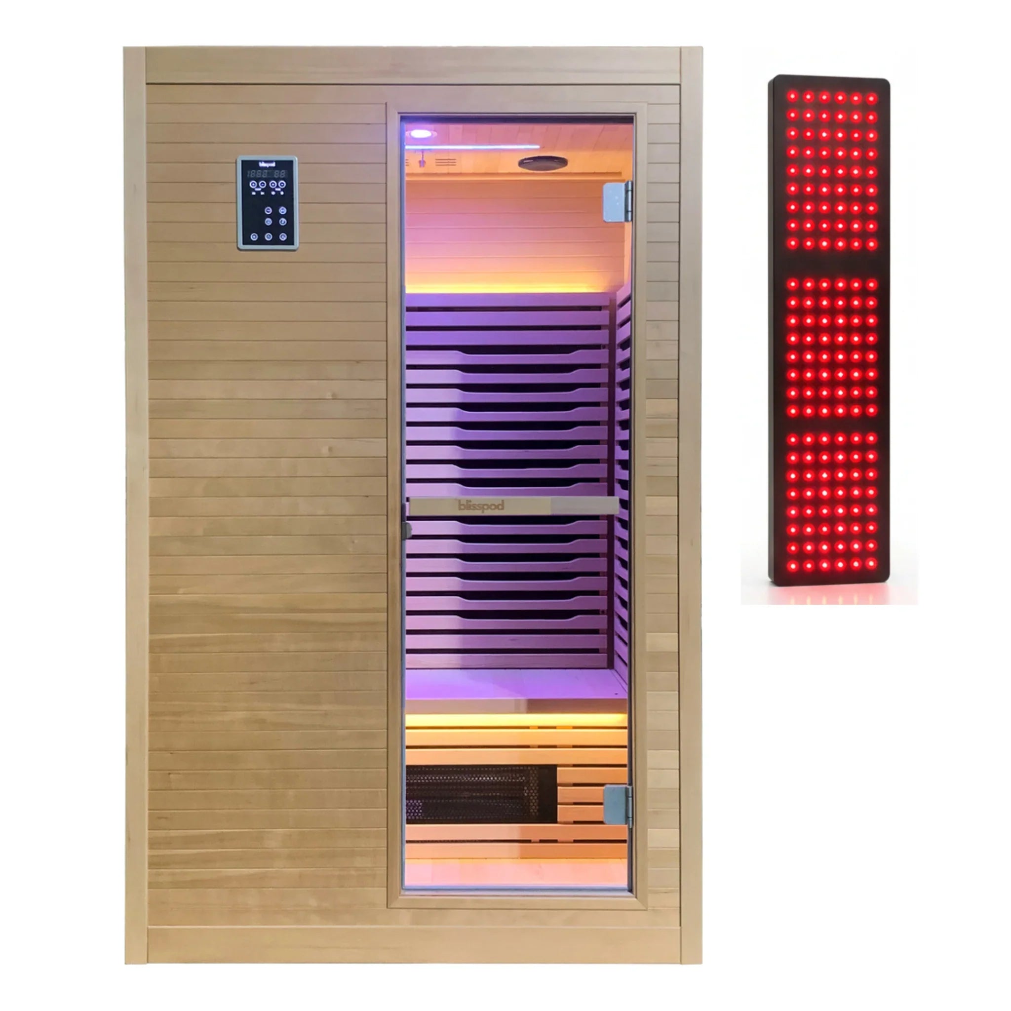 Blisspod | Helsinki | Full Spectrum Ultimate Indoor Sauna | Red Light Therapy | 2 Person