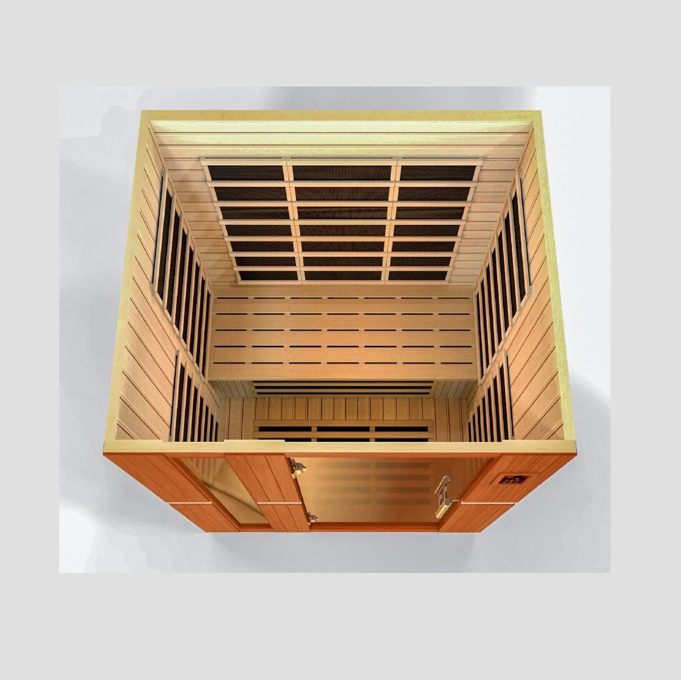 Dynamic Lugano DYN-6336-02 Infrared Sauna - LED Control Panel