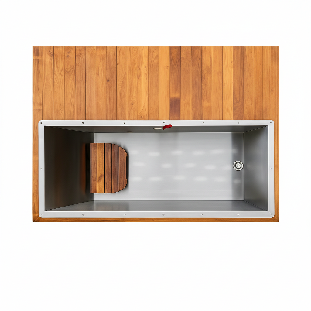 TimberChill Glacier Pro Cedar Cold Plunge