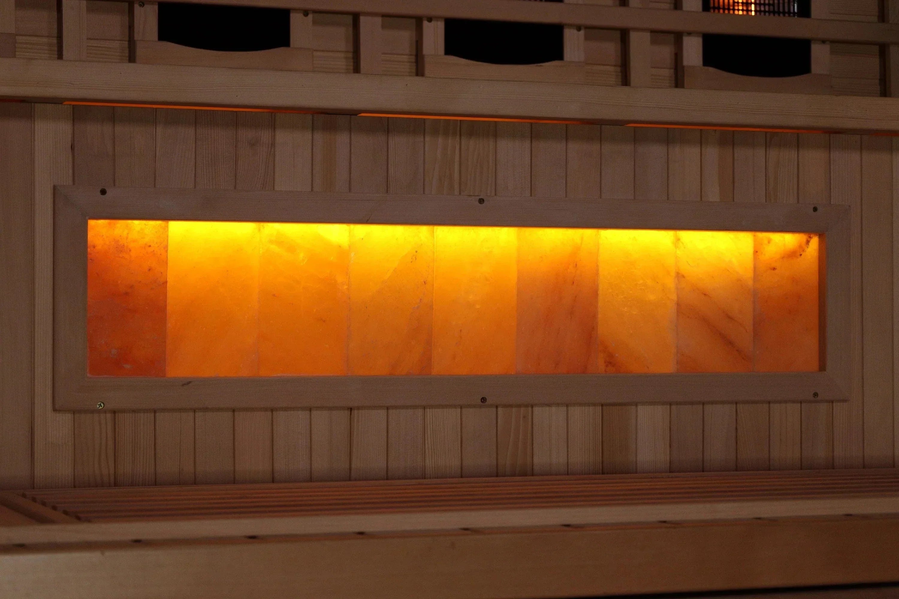 Golden Designs Reserve Edition Full Spectrum Sauna - Interior Heater Panel Detail