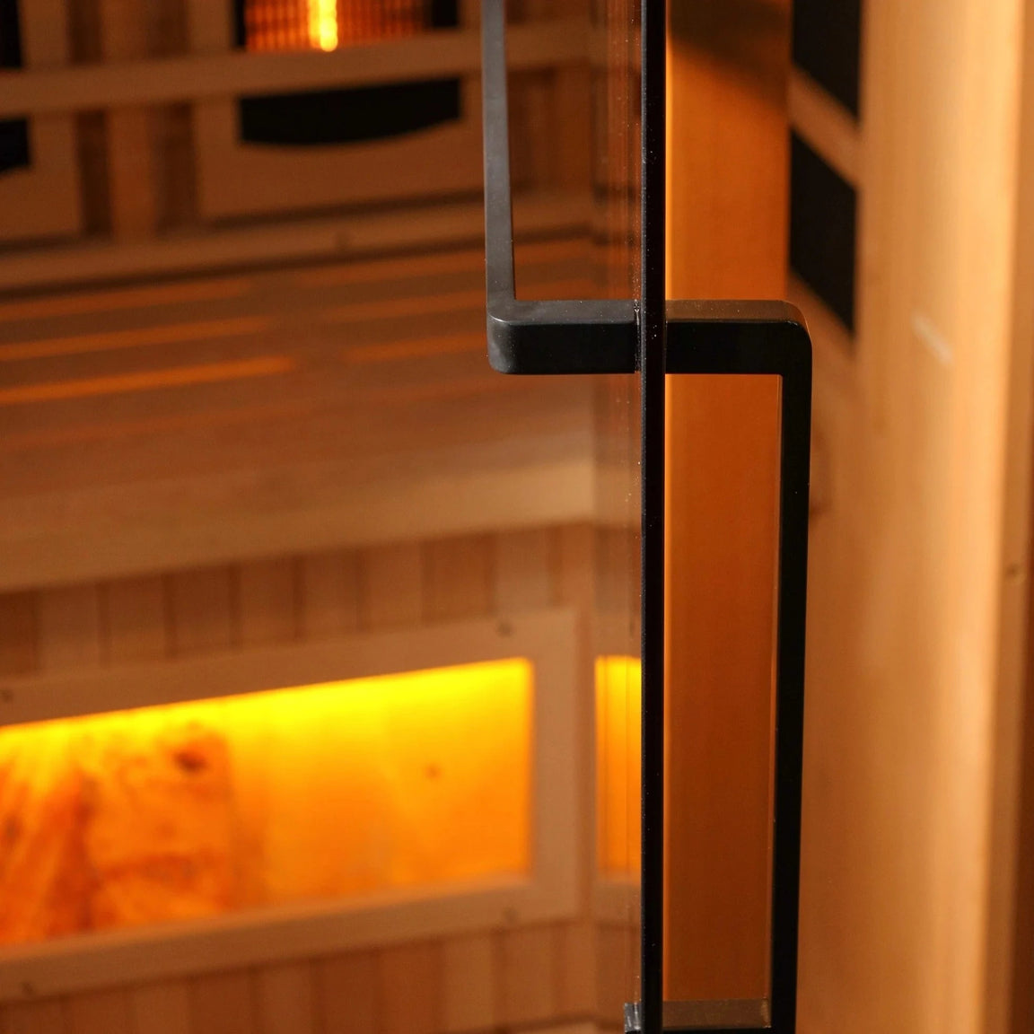 Golden Designs GDI-8030-03 Full Spectrum Sauna - Himalayan Salt Bar Detail