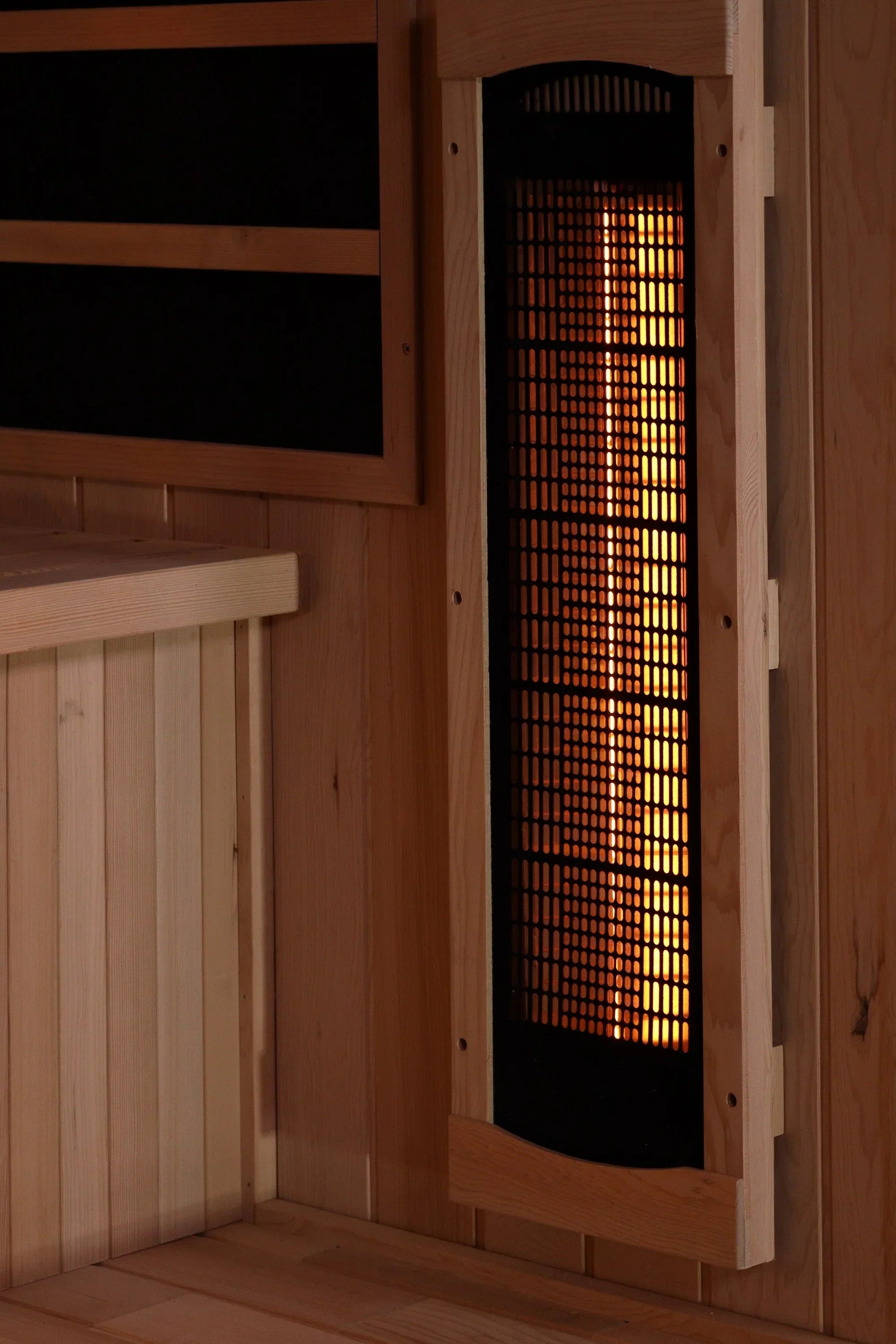 Golden Designs GDI-8030-03 Full Spectrum Sauna - Interior Bench View