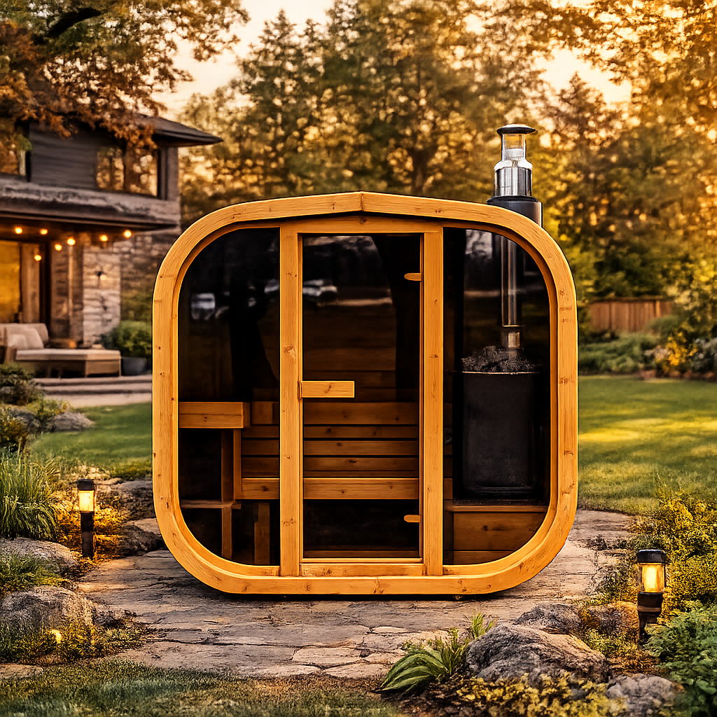 MW12 ThermoWood® Outdoor Sauna