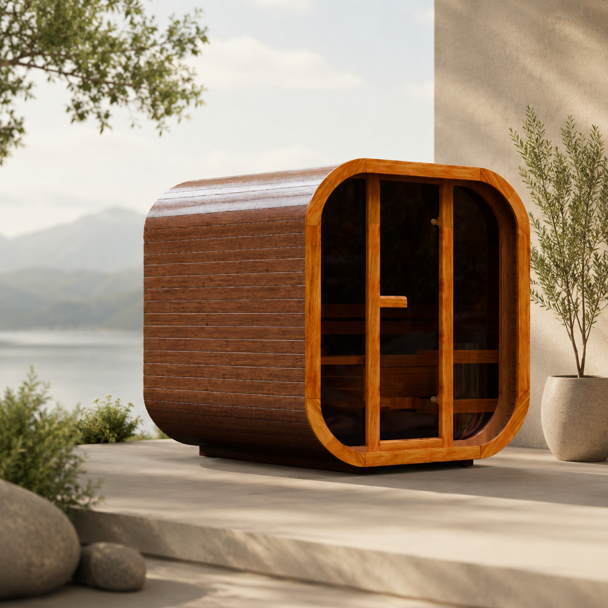 MW20 ThermoWood® Outdoor Sauna