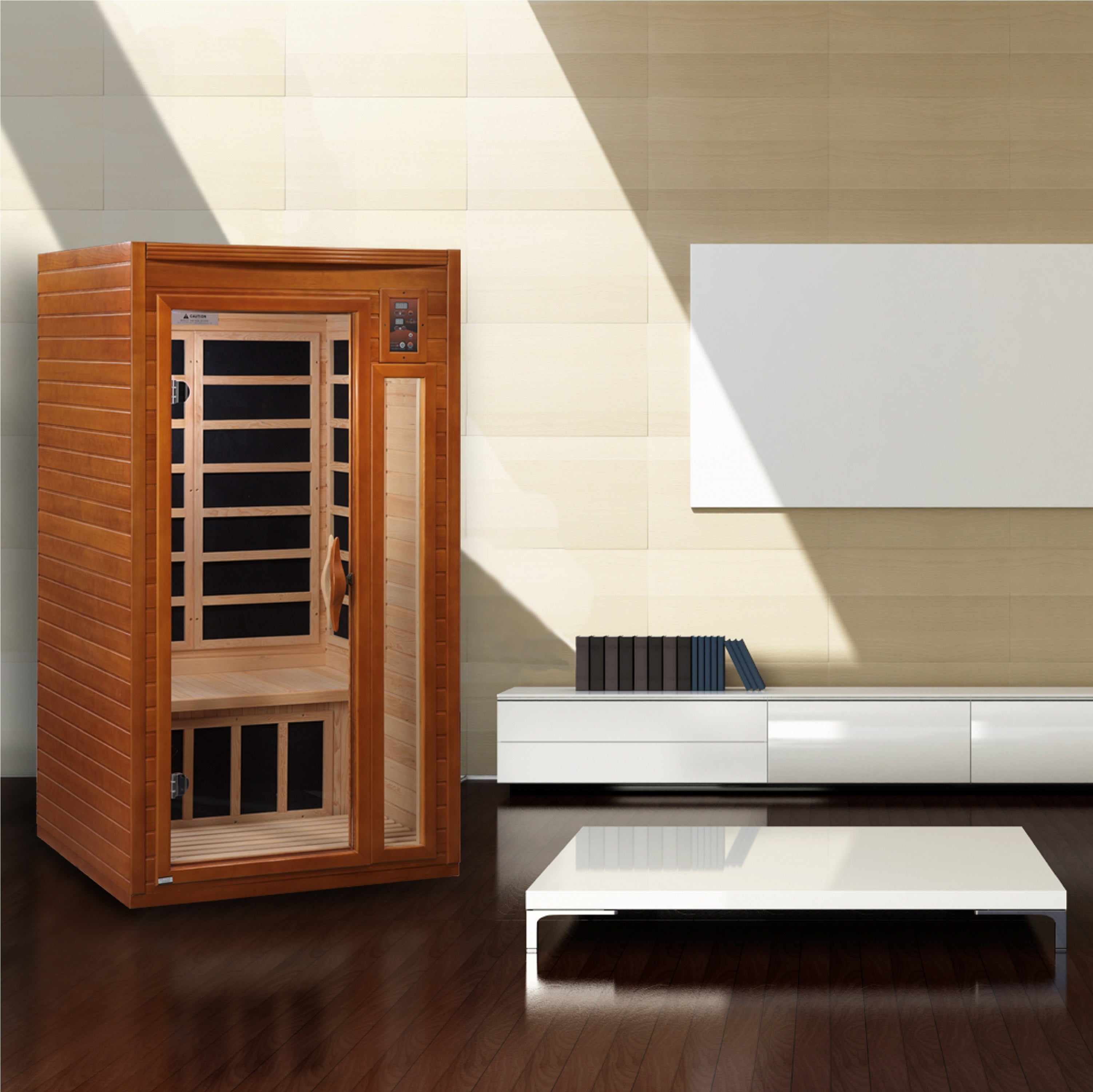 Dynamic Barcelona Infrared Sauna - Lifestyle