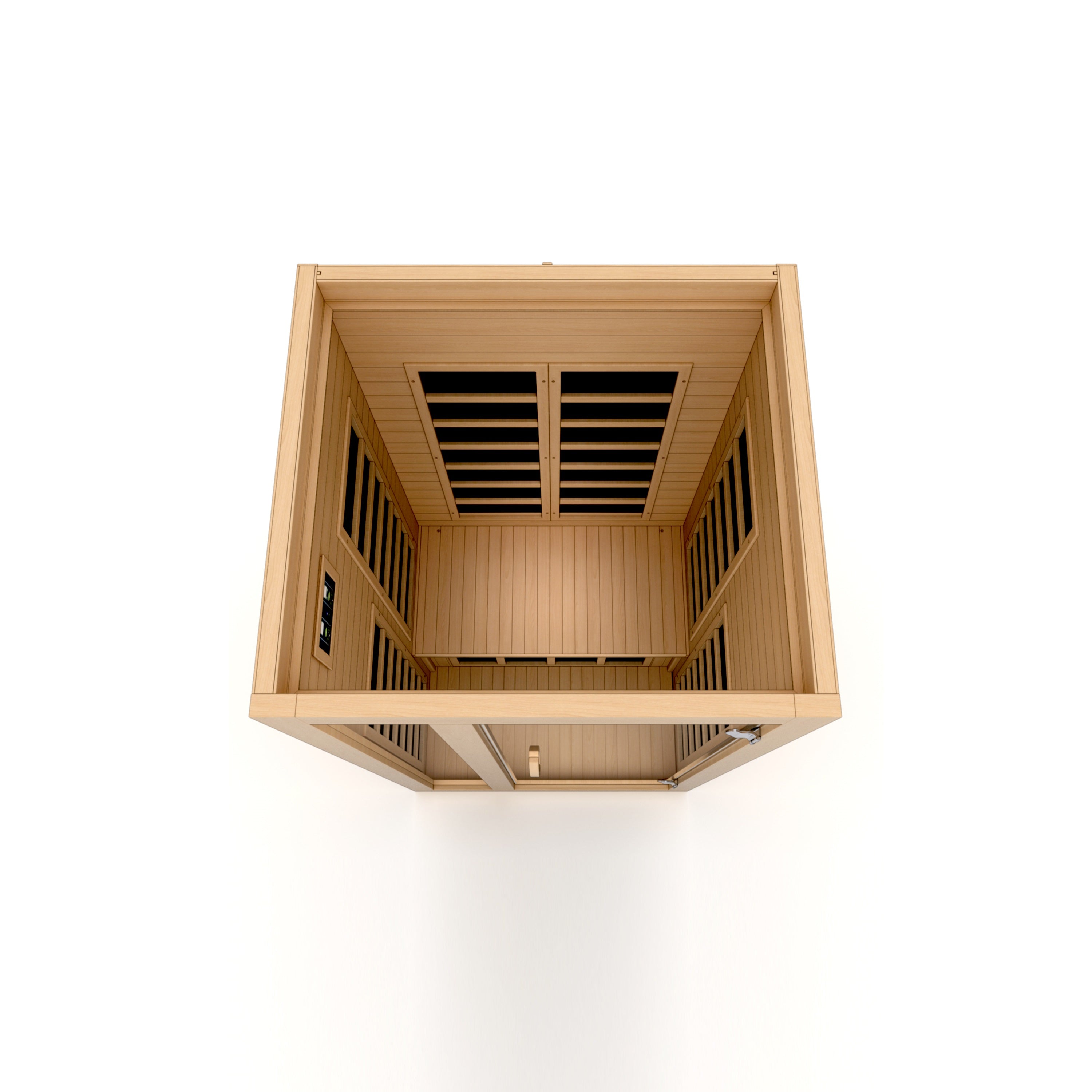 Dynamic Gracia Infrared Sauna - Interior Side View