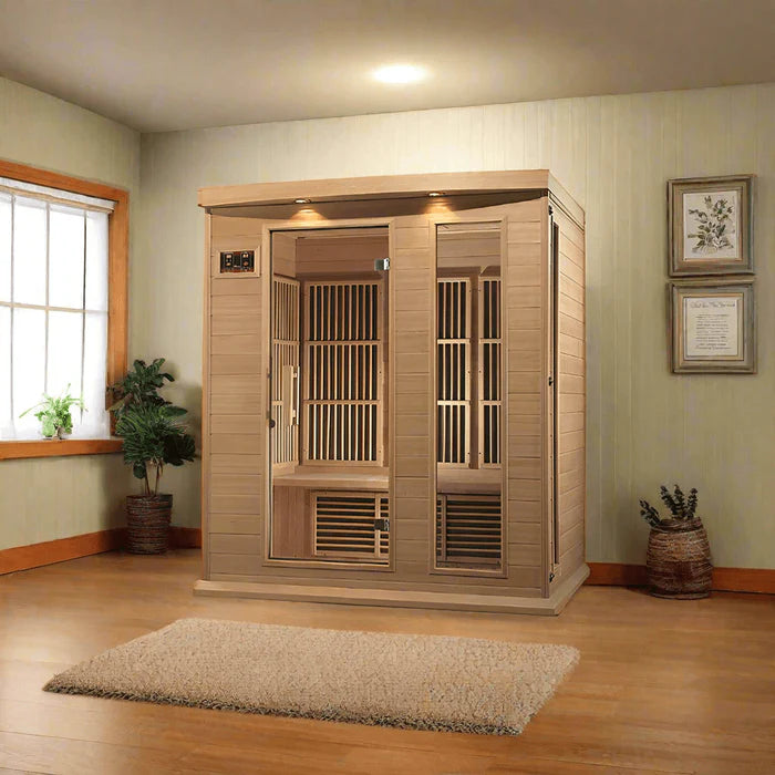 Maxxus 3-Person Low EMF FAR Infrared Sauna (MX-K306-01)