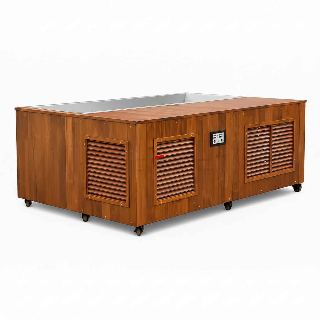 TimberChill Glacier Pro Cedar Cold Plunge