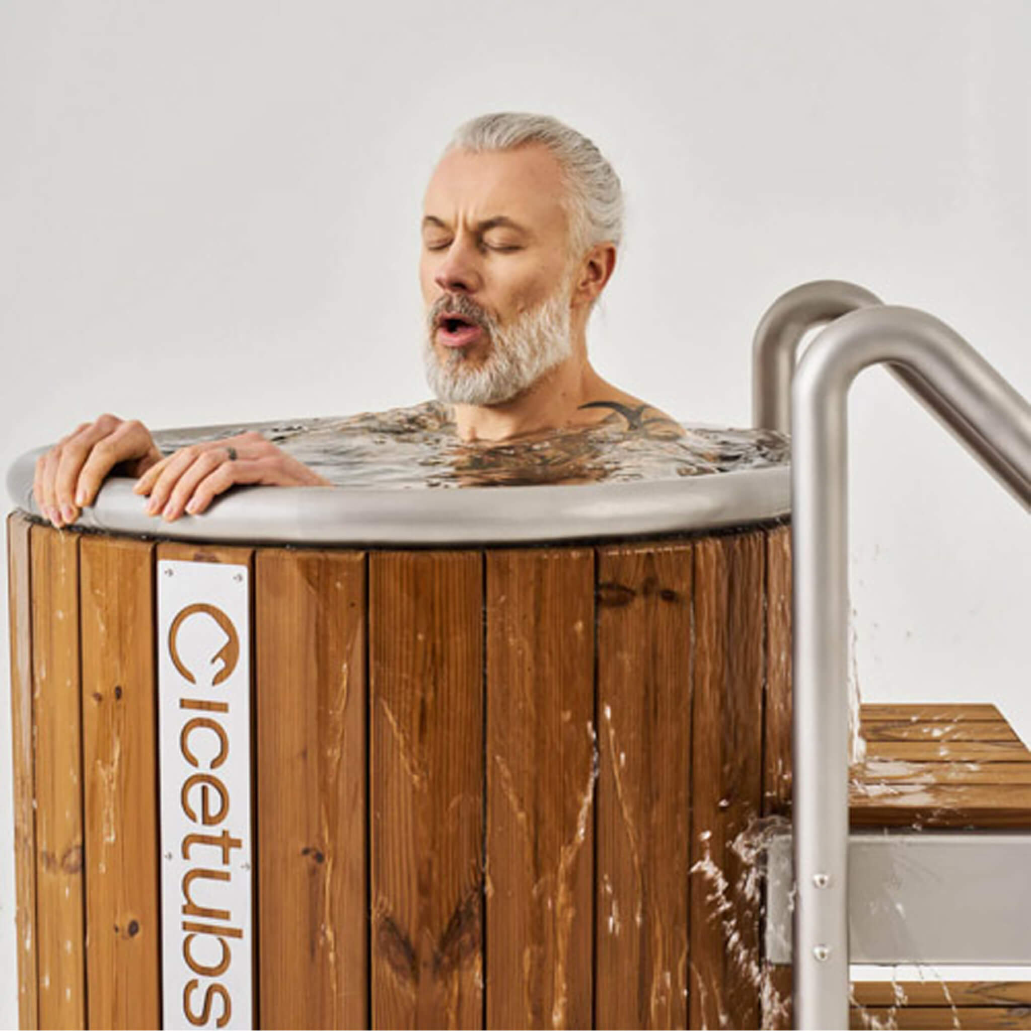 Icetubs IceBarrel Thermowood And Fiberglass Cold Plunge