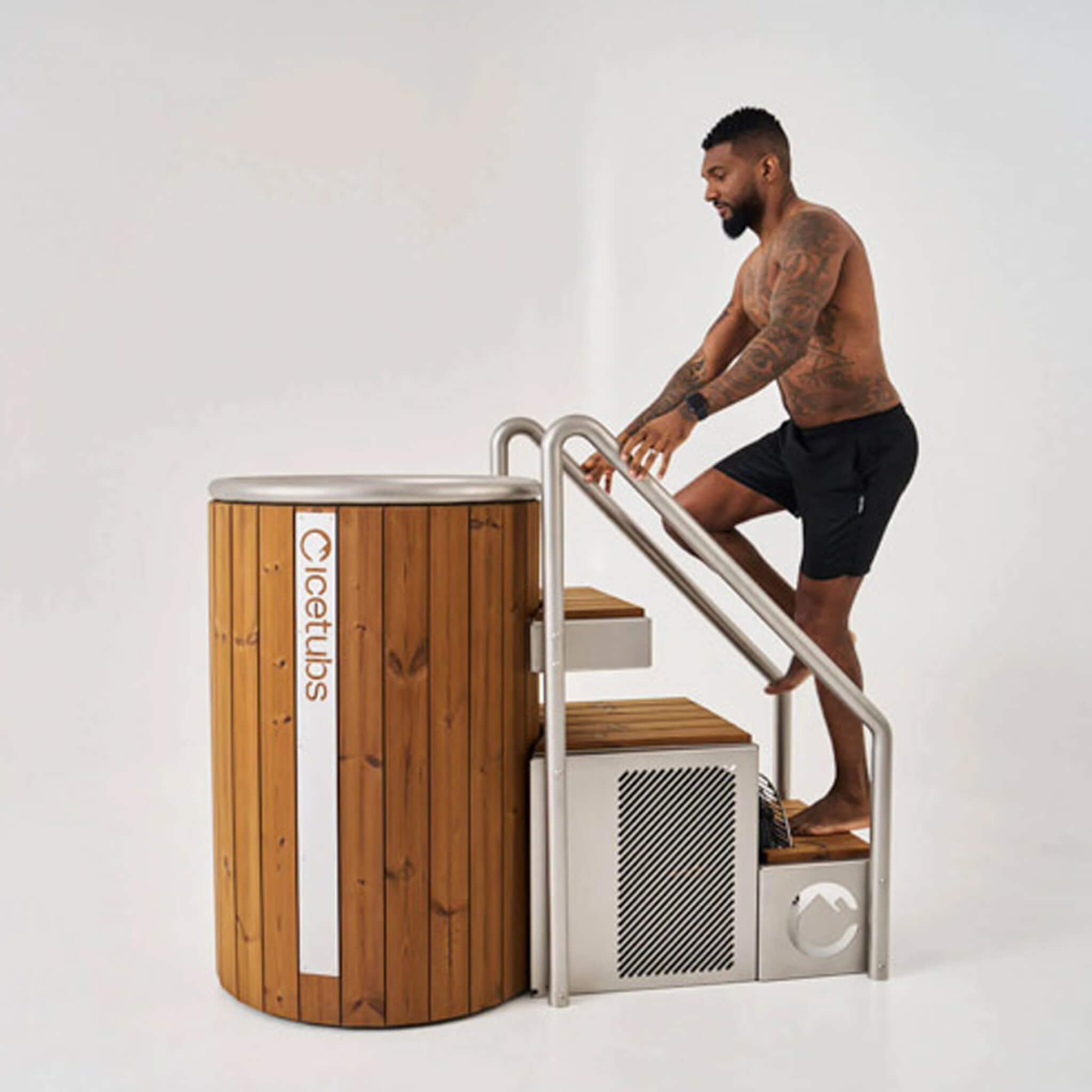 Icetubs IceBarrel Thermowood And Fiberglass Cold Plunge