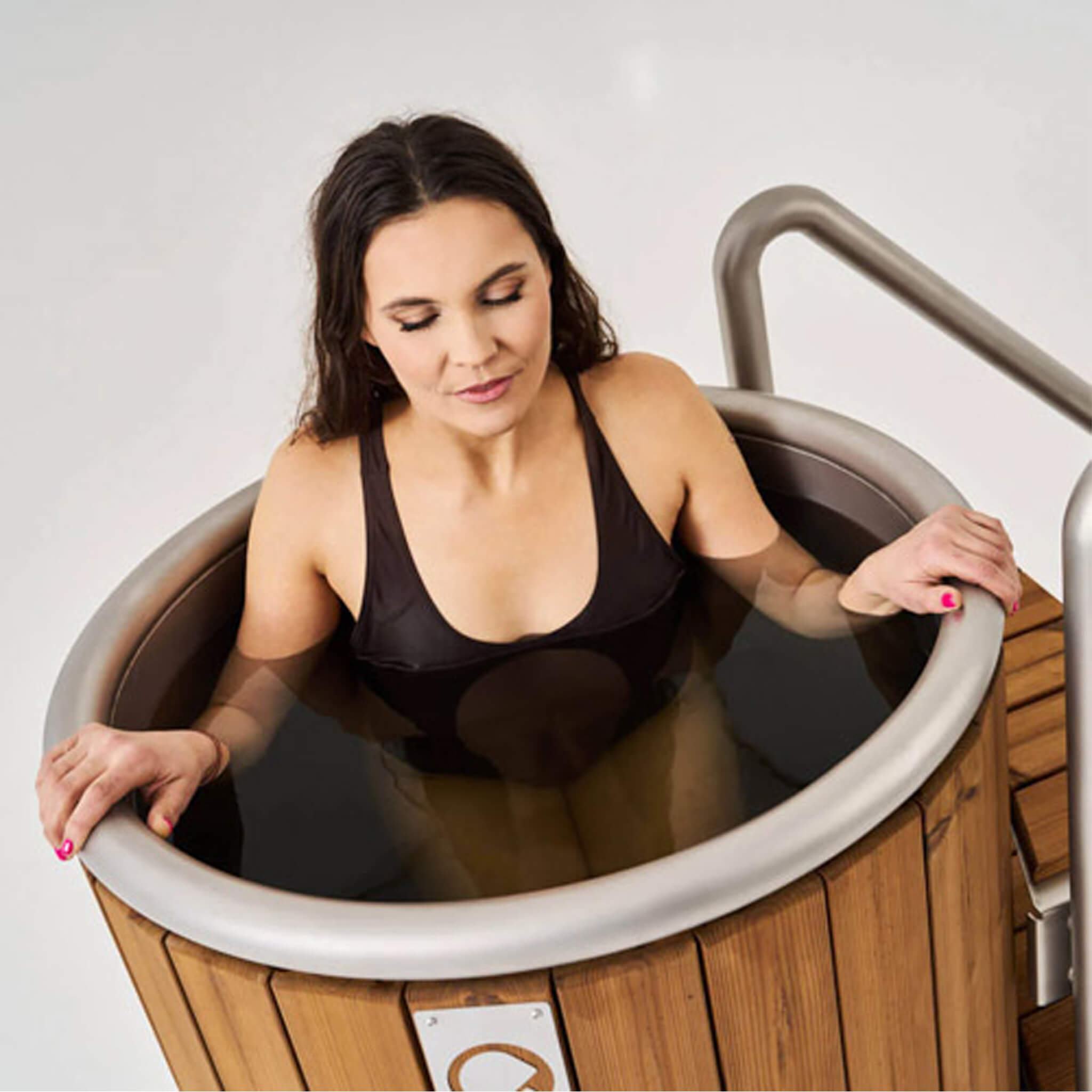 Icetubs IceBarrel Thermowood And Fiberglass Cold Plunge