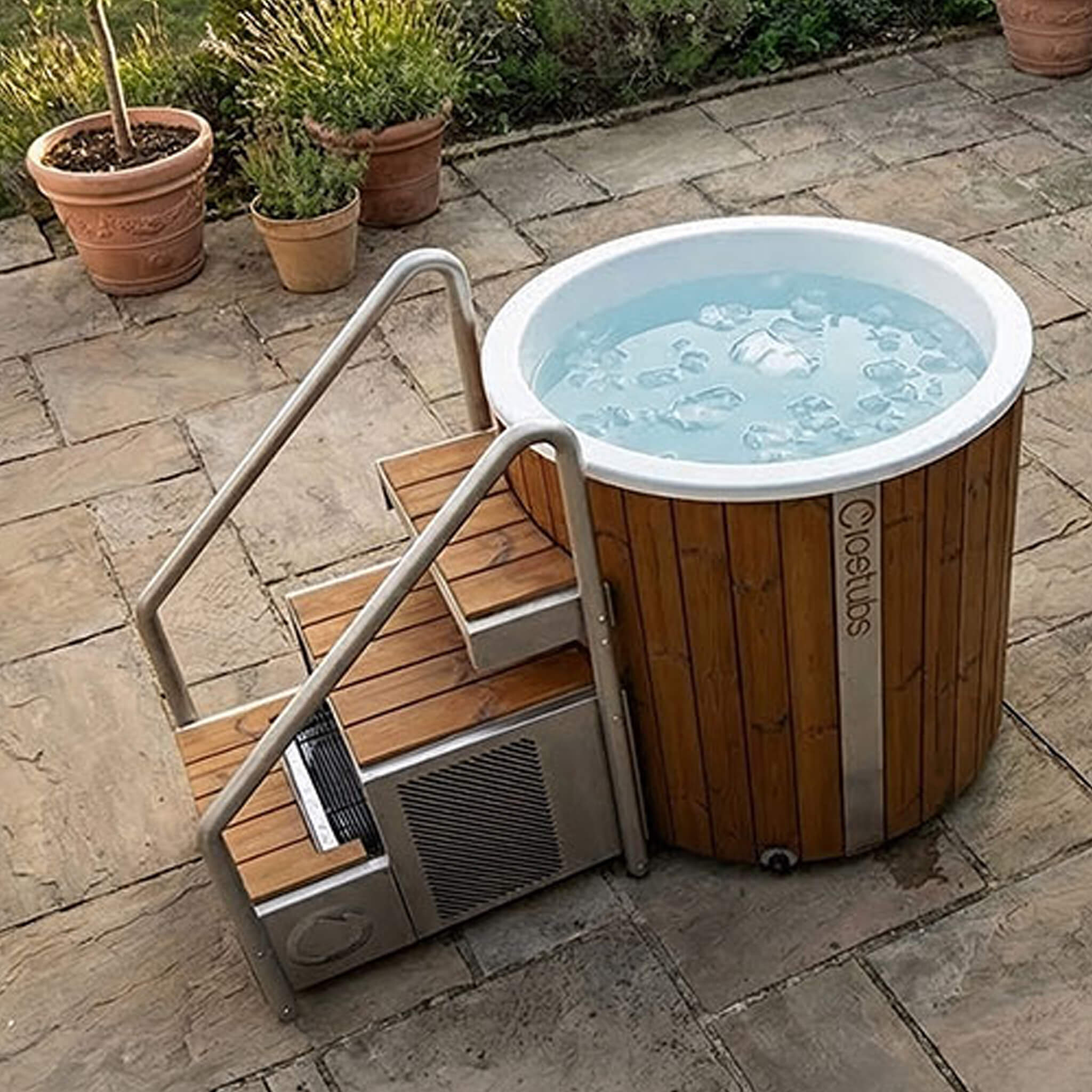 Icetubs IceBarrel XL Thermowood And Fiberglass Cold Plunge