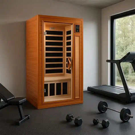 Dynamic "Barcelona Elite" 1-2 Person Ultra Low EMF FAR IR Sauna (DYN-6106-01 Elite)